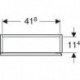 Geberit Hängeschrank iCon 450x700x150mm m 1 Tür Eiche/Griff Lav m