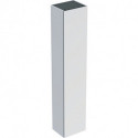 Geberit Hochschrank iCon 360x1800x291mm m 1 Tür we matt/Griff we