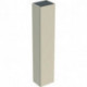 Geberit Hochschrank iCon 360x1800x291mm m 1 Tür sandgrau hochglan
