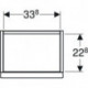 Geberit HWB-Unterschrank iCon 370x415x279mm TA li Lav matt/Griff Lav m