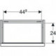Geberit HWB-Unterschrank iCon 530x415x307mm we hochglanz/Griff we matt