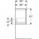 Geberit HWB-Unterschrank iCon 530x415x307mm we hochglanz/Griff vc