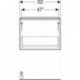 Geberit HWB-Unterschrank iCon 530x415x307mm we hochglanz/Griff vc