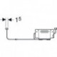 Geberit Lichtleiste iCon f Schublade links und rechts Länge 350mm