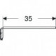 Geberit Lichtleiste iCon f Schublade links und rechts Länge 350mm