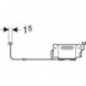 Geberit Lichtleiste VariForm f Schublade links und rechts Länge 400mm