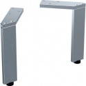 Geberit Möbelfuß SMYLE Square 2 Stück. verchromt Höhe 180mm