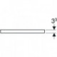 Geberit Möbelgriff iCon 447x19x33mm verchromt