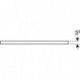 Geberit Möbelgriff iCon 737x19x33mm sandgrau matt