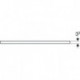 Geberit Möbelgriff iCon 885x19x33mm weiß matt