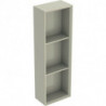 Geberit Regal iCon 225x700x132mm sandgrau hochglanz