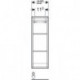 Geberit Regal iCon 225x700x132mm Nussbaum hickory