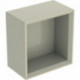 Geberit Regal iCon 225x233x132mm sandgrau hochglanz