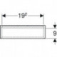 Geberit Regal iCon 450x233x132mm weiß matt