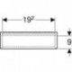 Geberit Regal iCon 450x467x132mm lava matt