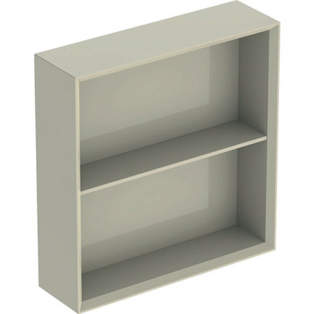 Geberit Regal iCon 450x467x132mm sandgrau hochglanz