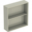Geberit Regal iCon 450x467x132mm sandgrau hochglanz