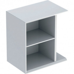 Geberit Seitenelement iCon 370x400x245mm weiß hochglanz