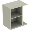 Geberit Seitenelement iCon 370x400x245mm sandgrau hochglanz