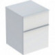 Geberit Seitenschrank iCon 450x600x476mm we hochglanz/Griff we matt