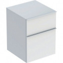 Geberit Seitenschrank iCon 450x600x476mm we hochglanz/Griff we matt