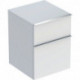 Geberit Seitenschrank iCon 450x600x476mm we hochglanz/Griff vc