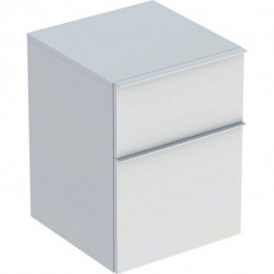 Geberit Seitenschrank iCon 450x600x476mm weiß matt/Griff weiß matt