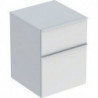 Geberit Seitenschrank iCon 450x600x476mm weiß matt/Griff weiß matt
