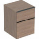 Geberit Seitenschrank iCon 450x600x476mm Eiche/Griff lava matt