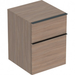 Geberit Seitenschrank iCon 450x600x476mm Eiche/Griff lava matt