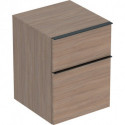 Geberit Seitenschrank iCon 450x600x476mm Eiche/Griff lava matt