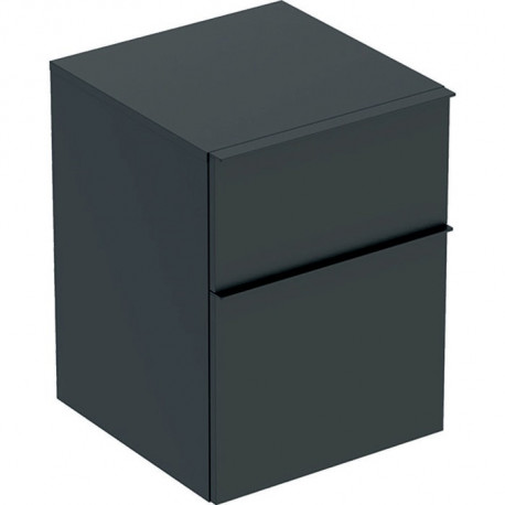 Geberit Seitenschrank iCon 450x600x476mm lava matt/Griff lava matt