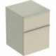 Geberit Seitenschrank iCon 450x600x476mm sandgrau hochglanz/Griff s