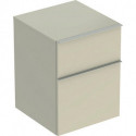 Geberit Seitenschrank iCon 450x600x476mm sandgrau hochglanz/Griff s