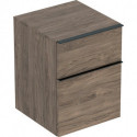 Geberit Seitenschrank iCon 450x600x476mm NB hickory/Griff lava matt