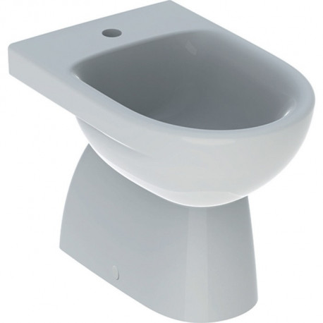 Geberit Standbidet RENOVA mit Überlauf. teilgeschlossen weiß KT