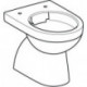 Geberit Stand-Tiefspül-WC RENOVA Ab vertikal teilgeschlossen Rimfree weiß