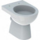 Geberit Stand-Tiefspül-WC RENOVA Abgang horizontal. teilgeschlossen weiß