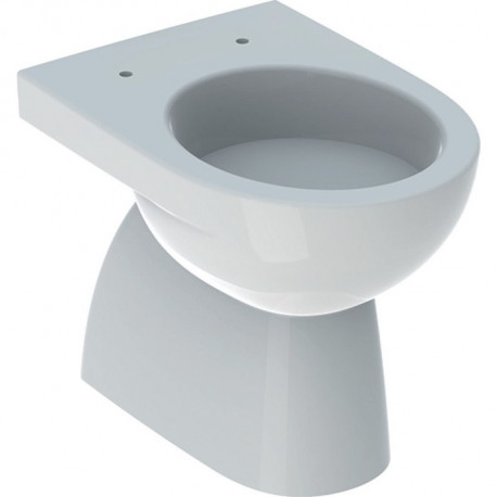 Geberit Stand-Tiefspül-WC RENOVA Abgang vertikal. teilgeschlossen weiß KT