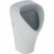 Geberit Urinal RENOVA trigonal Zul v hint Ab nach hinten weiß