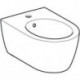 Geberit Wandbidet iCon mit Überlauf. geschlossene Form weiß