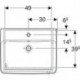 Geberit Waschtisch BAMBINI 595x563x483mm m WT-Unterschrank weiß