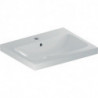 Geberit Waschtisch iCon Light m HL mit Überlauf 600x480mm weiß KT