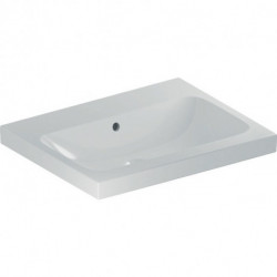 Geberit Waschtisch iCon Light o Hahnloch mit Überlauf 600x480mm weiß