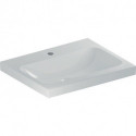 Geberit Waschtisch iCon Light m Hahnloch ohne Überlauf 600x480mm weiß