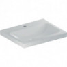 Geberit Waschtisch iCon Light m HL ohne Überlauf 600x480mm weiß KT