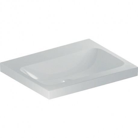 Geberit Waschtisch iCon Light o Hahnloch ohne Überlauf 600x480mm weiß