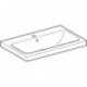 Geberit Waschtisch iCon Light m HL mit Überlauf 750x480mm weiß KT