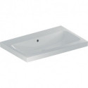 Geberit Waschtisch iCon Light o Hahnloch mit Überlauf 750x480mm weiß
