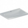 Geberit Waschtisch iCon Light m Hahnloch ohne Überlauf 750x480mm weiß
